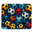 thumbnail image 1 of Football Soccer Mouse Pad for Wireless Mouse Home Office Desk Laptop with Rubber Base, 1 of 7