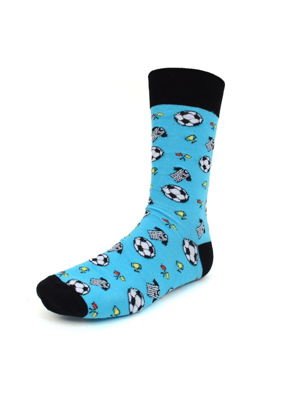 Football Soccer Referee Socks Personalized Socks Crazy Fun Crew Socks