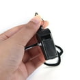 Football Soccer Sports Referee Plastic Whistle Lanyard Emergency Loud