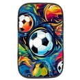 thumbnail image 1 of Football Soft, Comfortable, Furry Printed Car Armrest Cover - Armrest Accessory - 12.5x8.2 Inch, 1 of 6