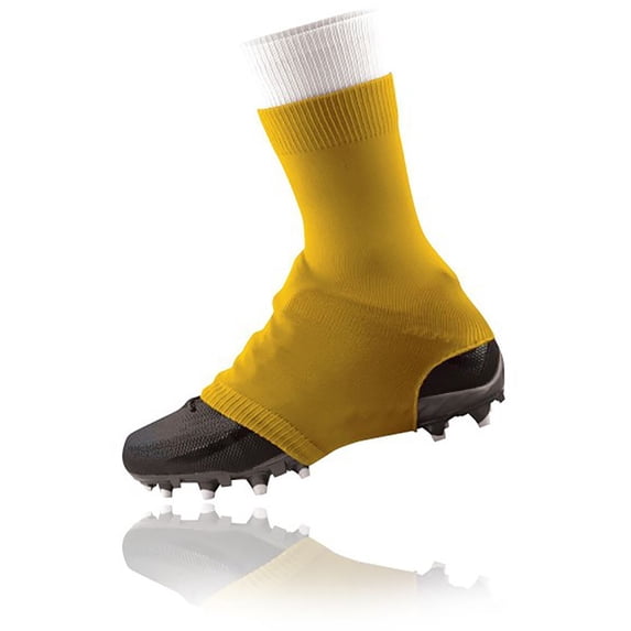 Football Spat Cleat Covers (Gold, Small)