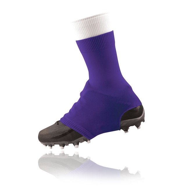 Football Spat Cleat Covers (Purple, XLarge)