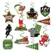 Football Spiral Pendant Set Border New Party Decoration Pendant Studio Stainless Portable Studio Booth Curtain