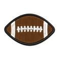 thumbnail image 1 of Football Sport Applique Multi-Color Embroidered Iron-On Patch - 3 Inch Medium, 1 of 5