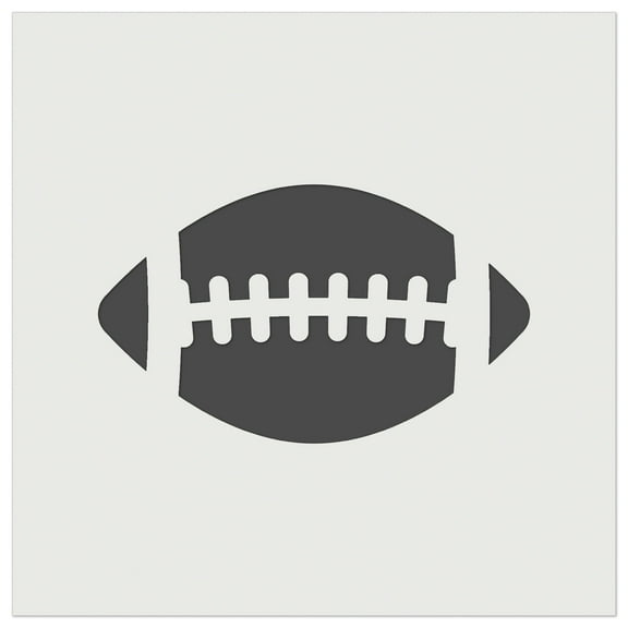 Football Sport DIY Cookie Wall Craft Stencil - 5.5 Inch