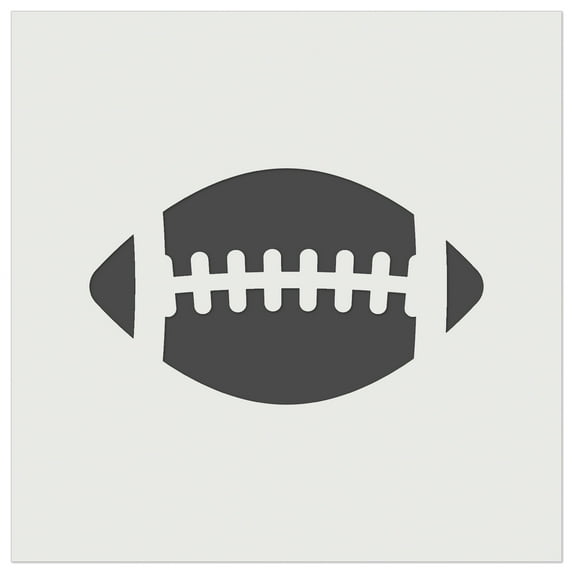 Football Sport DIY Cookie Wall Craft Stencil - 7.0 Inch