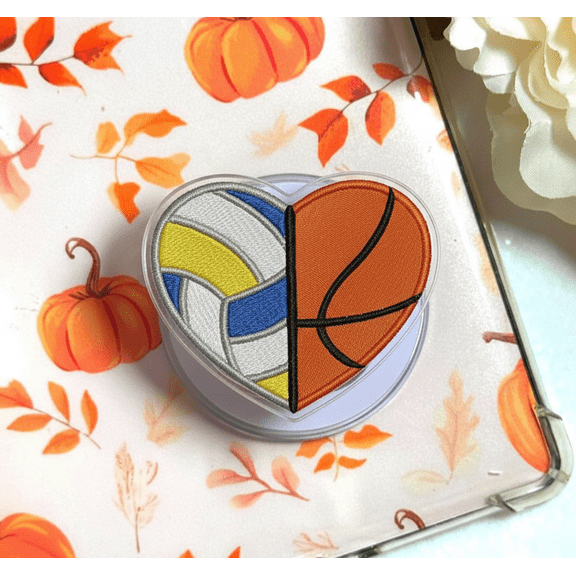 Football Sport Phone Grip Stand, Soccer Ball Design, Anti-Slip Expandable Phone Grip for iPhone Android, Cool Accessory