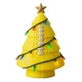 thumbnail image 1 of Football Sports Ball Christmas Tree Decoration – Unique Holiday Ornament with Lights & Gold Star, Fun Gift for Sports Fans, Game Room, Office or Man Cave Décor, 1 of 3