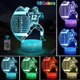 thumbnail image 1 of Football Sports Fan Lamp,16 Color Changing Dimmable with Remote Football Room Decor Night Light,Football Gifts for Boys Girls Teens Men, 1 of 7
