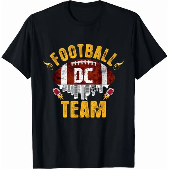 Football Sports Team DC Vintage Novelty American Football T-Shirt