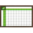 thumbnail image 1 of Football Squares Wall Poster, 22.375" x 34" Framed, 1 of 5