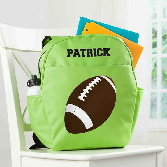 Football Star Personalized Backpack