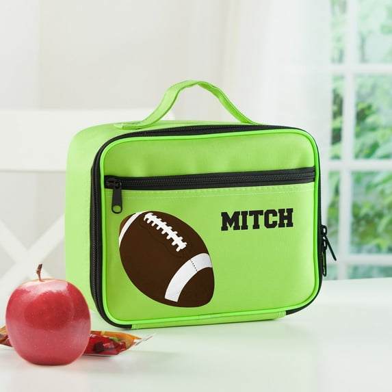 Football Star Personalized Lunch Bag