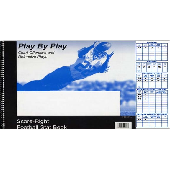 Score Right Football Stat Book