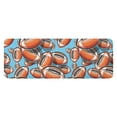 thumbnail image 1 of Football Sticker Pattern Kitchen Rug Mat,Kitchen Runner Rugs Non Skid Washable,Decorative Kitchen Floor Mats for Kitchen,Sink,Laundry,17"x47.2", 1 of 7