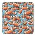 thumbnail image 1 of Football Sticker Pattern Square Fitted Tablecloth with Elastic Edge,Square Table Cover,Washable Elastic Table Cover for Home Kitchen Party Decor 36"x36", 1 of 6