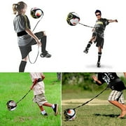 Football Strap Kick Trainer Control Skills Solo Soccer Training Aid Adjustable Tool