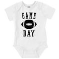 thumbnail image 1 of Football Sunday Game Day Athletic Romper Boys or Girls Infant Baby Brisco Brands 18M, 1 of 6
