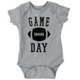 thumbnail image 1 of Football Sunday Game Day Athletic Romper Boys or Girls Infant Baby Brisco Brands 6M, 1 of 6