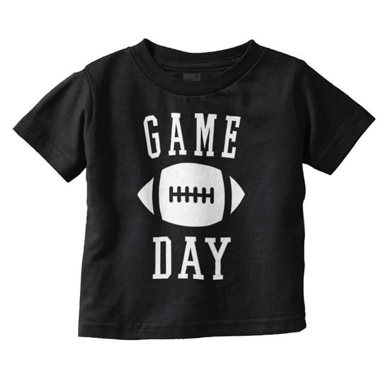 Football Sunday Game Day Athletic Toddler Boy Girl T Shirt Infant Toddler Brisco Brands 2T