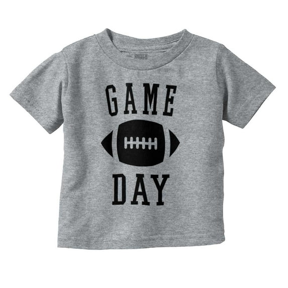 Football Sunday Game Day Athletic Toddler Boy Girl T Shirt Infant Toddler Brisco Brands 2T
