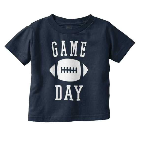 Football Sunday Game Day Athletic Toddler Boy Girl T Shirt Infant Toddler Brisco Brands 3T