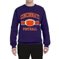 thumbnail image 1 of Football Sweatshirts for Men 2025 Long Sleeve Crewneck City Team Rugby Graphic Sweatshirt Pullover Tops, 1 of 3