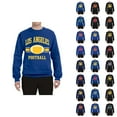 thumbnail image 1 of Football Sweatshirts for Men 2025 Long Sleeve Crewneck City Team Rugby Graphic Sweatshirt Pullover Tops, 1 of 5
