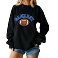 thumbnail image 1 of Football Sweatshirts for Women Game Day Print Sweatshirt Team Fan Clothes, 1 of 7