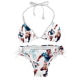 thumbnail image 1 of Football Swim Suit Bikini Set with Detachable Sponge & Adjustable Strap, Two-Pack - Ideal for Beach & Pool Parties!, 1 of 1