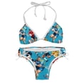 thumbnail image 1 of Football Swimsuit Women Bikini Set Two-Pack Detachable Sponge Adjustable Strap for Swimming Suits Beachwear, 1 of 6