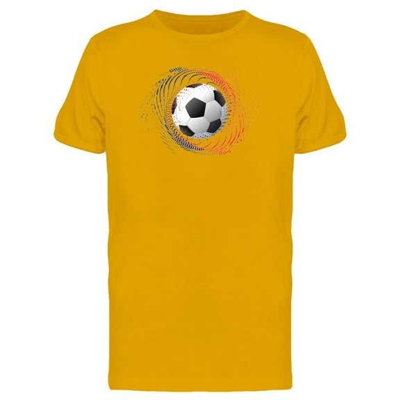 Football Swirl Championship T-Shirt Men -Image by Shutterstock, Male 3X-Large