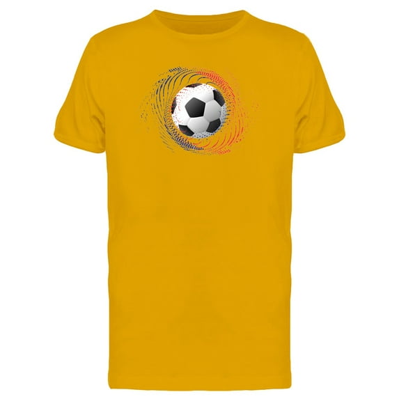 Football Swirl Championship T-Shirt Men -Image by Shutterstock, Male 3X-Large