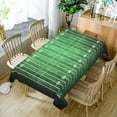 thumbnail image 1 of Football Tablecloth, 60x84 Inch Green Grass Lawn Football Field Rectangle Polyester Fabric Table Cloth,Washable Table Cover for Soccer Centrepiece Tables Sport Boy Birthday Party Decoration, 1 of 6