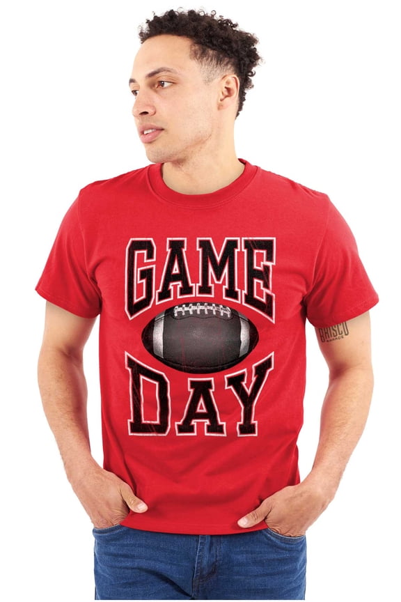 Football Tailgate Fan Game Day Men's Graphic T Shirt Tees Brisco Brands S