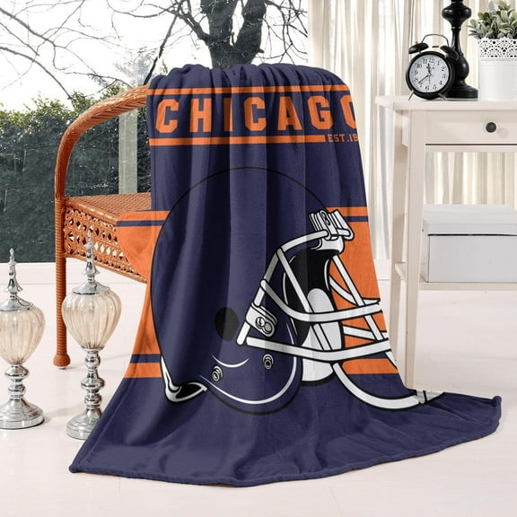 Football Team Color Blanket Gifts for Men Women, Throw Blanket 50x60 Inches, Lightweight Warm Football Fans Fleece Blanket for Sofa Bed Couch Living Room Chair