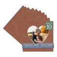 thumbnail image 1 of Football Texture Picture Frame Mat for 17x17 Frames - Heart Opening for 12x12 Photos - 10 Mats, 1 of 7