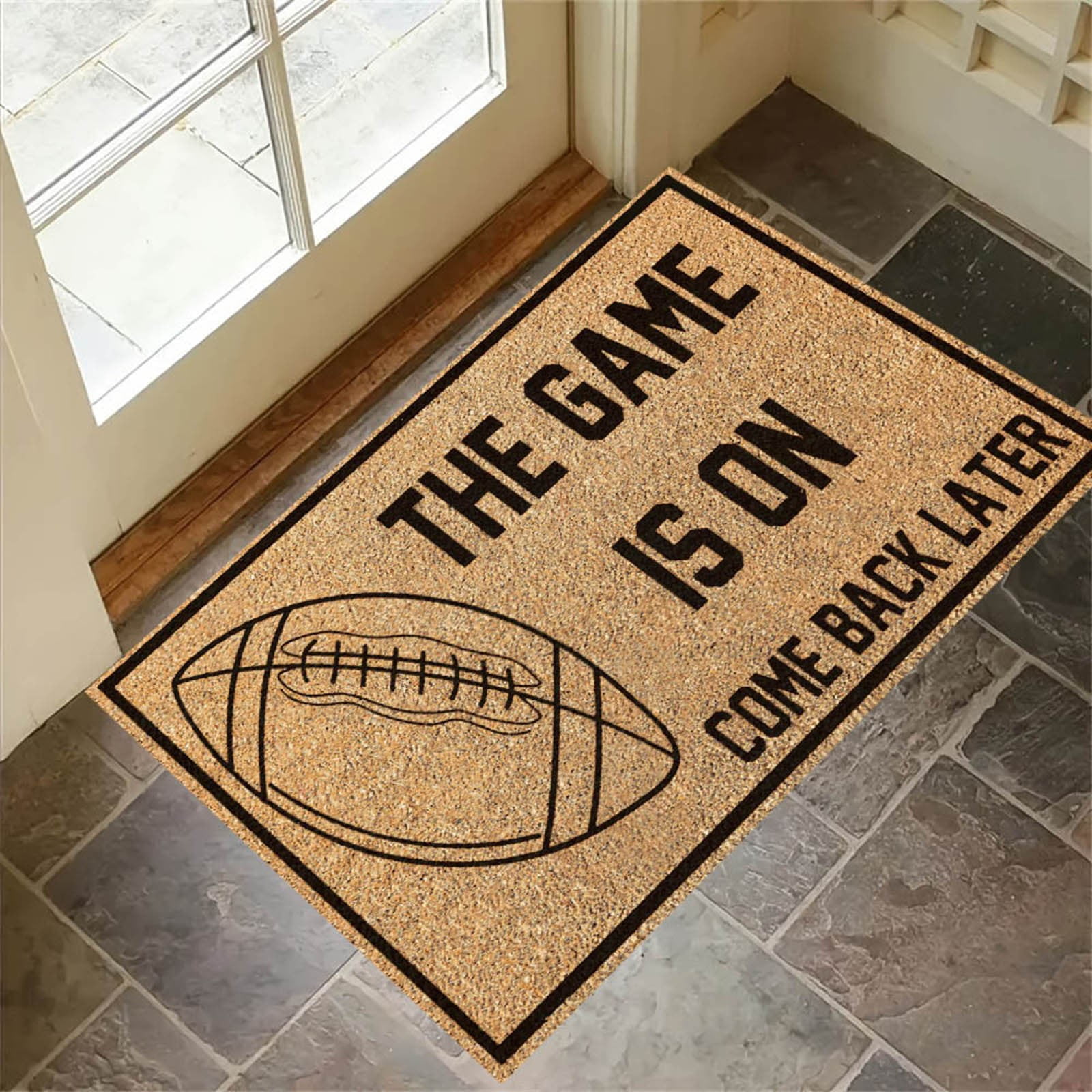 Football Them Funny Doormat Non Mat Mat Funny Home Mats For In