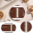 thumbnail image 1 of Football Themed Kids Birthday Party Tableware Set Includes Plates Napkins Tablecloth for Sports Themed Decorations 10PCS, 1 of 6