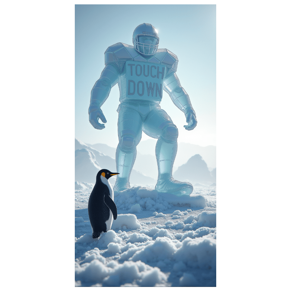 Football Themed Steampunk Style Banner Backdrop Decorations Touchdown ...