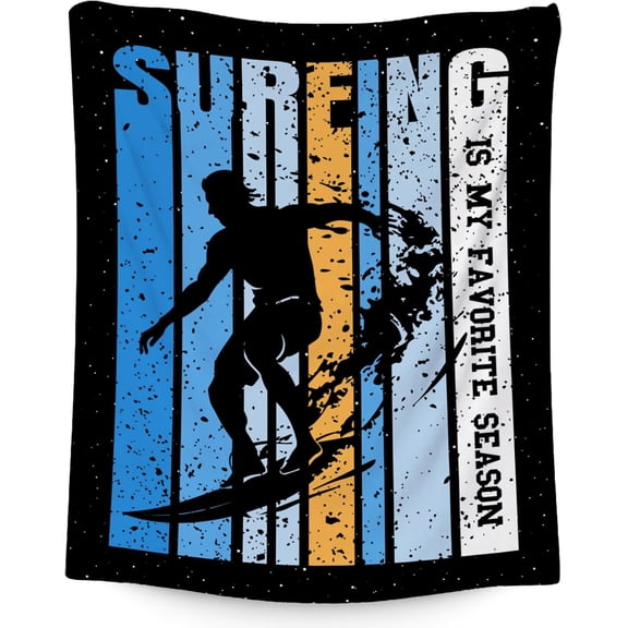 Football Throw Blanket, Football Blanket for Adults Team Gifts, Football Gifts for Boys Aged 8-12 Football Lovers, 60"x80" Soft Cozy Boys Throw Blanket for Teen Players Coach