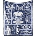 thumbnail image 1 of Football Throw Blanket, Blue Football Team Color Blanket for Men Women, Gifts for Dallas Fans, Football Lovers Gifts Blanket Super Cozy Soft 60"x50", 1 of 6