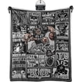 thumbnail image 1 of Football Throw Blanket Football Team Color 50" x 40" Fan Gifts for Men Women Boys Sport Blanket Sofa Bed Couch Living Room., 1 of 6