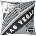 thumbnail image 1 of Football Throw Pillow Cover 18x18 Inch, Football Fans Pillow Cover for Men, Football Lovers Black Grey Cushion Cover, Rugby Reversible Decorative Pillow Cover, 1 of 5