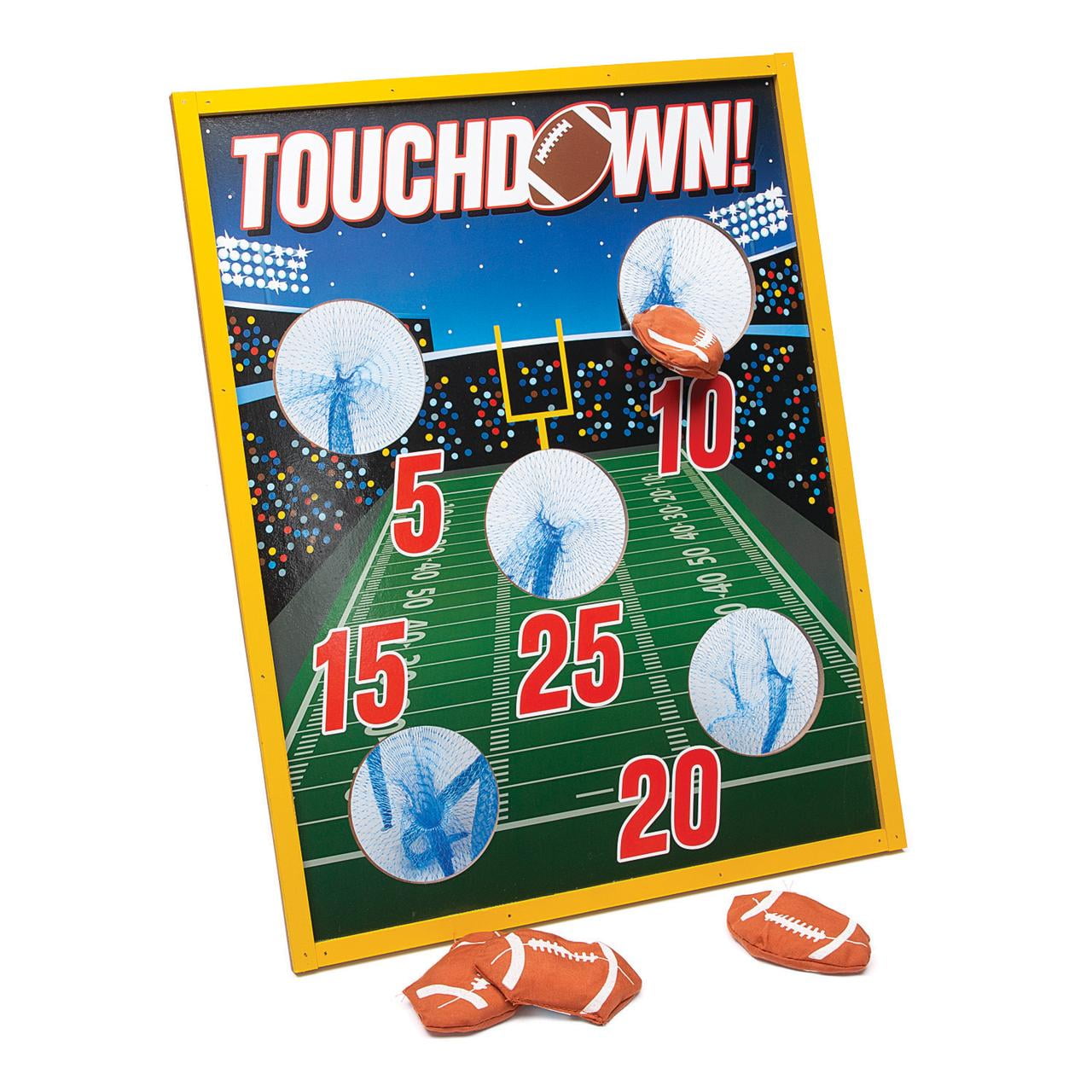 Football Toss Raffle Football Toss Game - Party Favors - 5 Pieces - Walmart.com