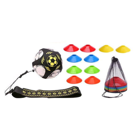 Football Trainer Adjusted Football Kick Training Equipment Control Skill Waist Practice Belt Trainer for Kid Teen