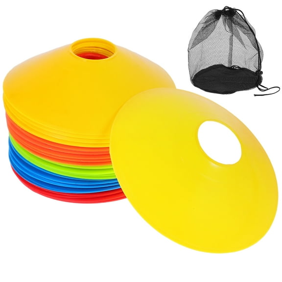 TABLZONE Soccer Training Equipment Set, Assorted Colors, PE Material for Multiple Sports and Outdoor Activities