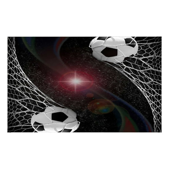 Football Training Mat, Control and Skill Practice Gym Mat, Non-Slip Durable Training Mat for Childs and Adults, Indoor Outdoor Soccer Footwork, Improve Agility, Portable Rollable Sports Mat