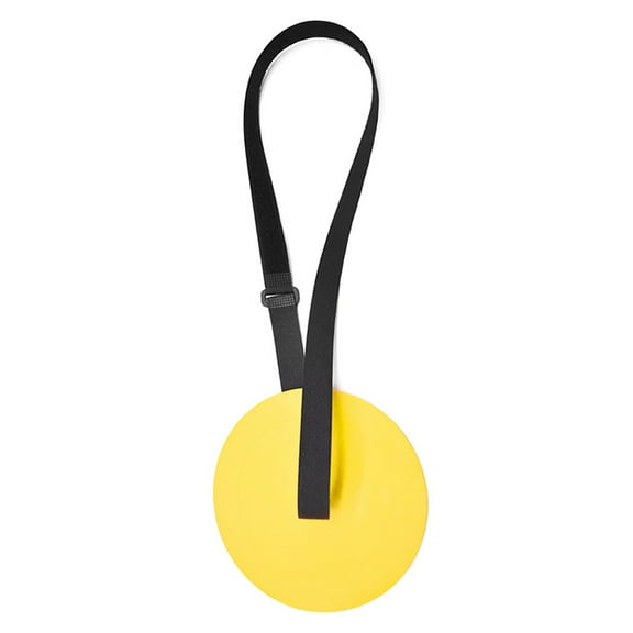 Football Training Targets Plate Practice Tool Soccer Goal Targets with Adjustable Straps Flexible Football Training Disc