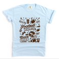 thumbnail image 1 of Football Vibes Touchdown Collage - Womens Garment Dyed Tee, 1 of 6